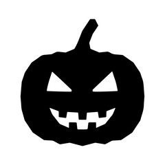 Jack o lantern with transparent background