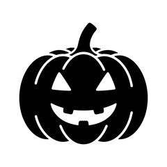 Jack o lantern with transparent background
