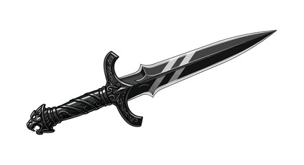 Exquisite ornate dagger, a symbol of power and mystery, ready for epic quests and heroic adventures