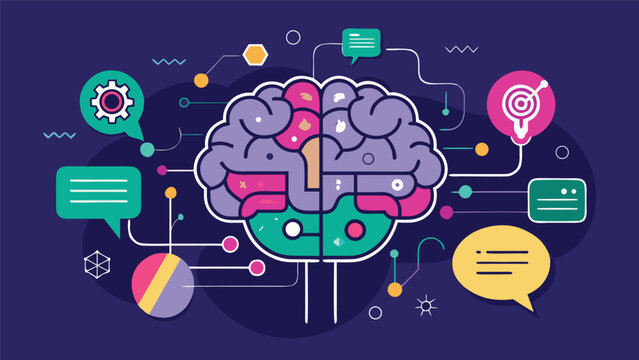 Visual representation of brain activities and information processing in a digital world