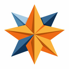 Obraz premium paper origami star