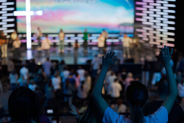 Church service and worship	