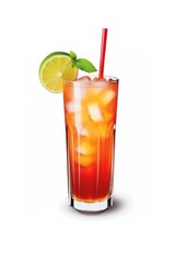 Juice cocktail mojito drink.