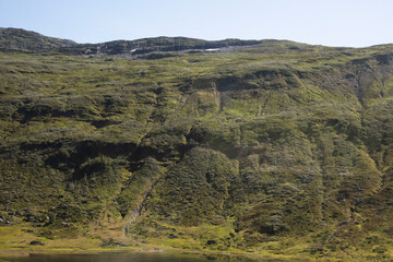 landscape in the mountains