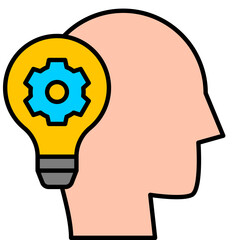 Soft Skills and human skill Icon