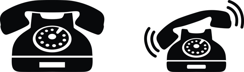 Call icon set, Phone icon vector, Telephone sign.Phone icon set. Telephone symbol. Contact us. Vector illustration.Phone icon set. Telephone call sign. Contact icon phone mobile call. Contact us. 