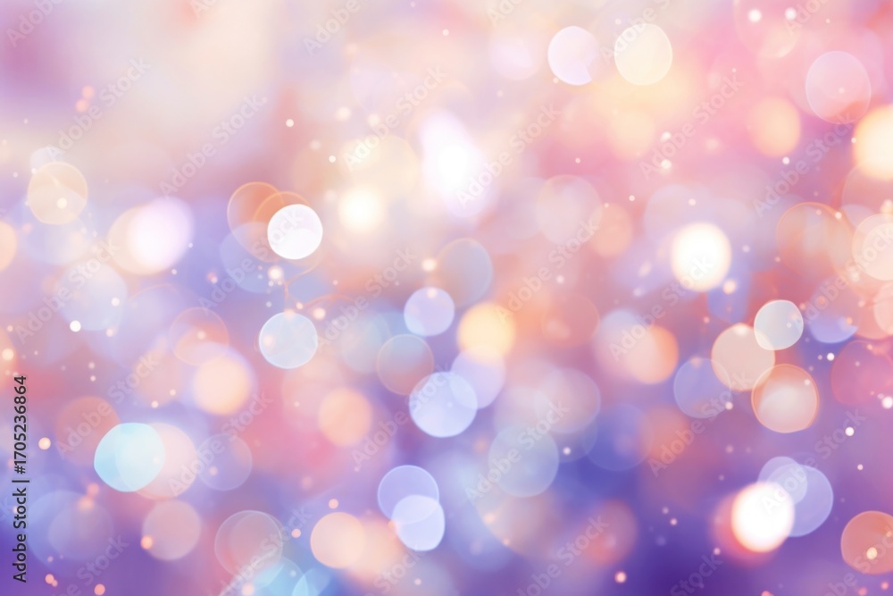 Aufkleber fairy lights pattern bokeh effect background backgrounds abstract glitter.