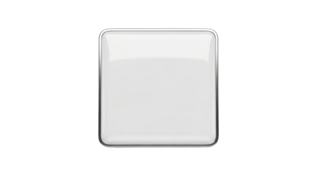 Close-up view of a clear, square, transparent object, likely a cover or protective plate.