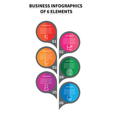 A detailed infographic with a globe at the center, surrounded by interconnected icons representing various business sectors and data flow, set against a dark blue background.