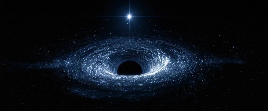 Black hole spacetime distortion