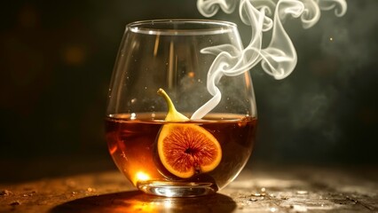 Smoking beverage display