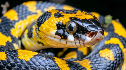 Obraz premium close up of a python