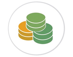 Stacked coins symbolizing investment and savings strategy