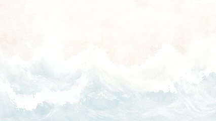 Abstract light blue watercolor for background
