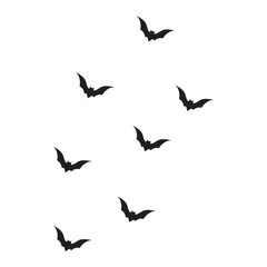 Halloween Bats Flock