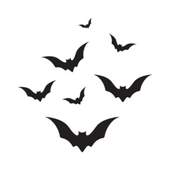 Halloween Bats Flock