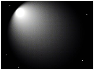 Abstract gradient soft black studio monochrome  noise texture background 