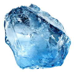 Obraz premium ice cubes isolated on white background