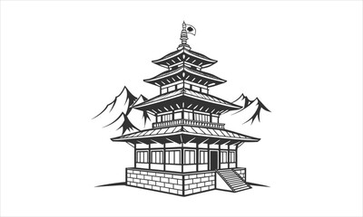 Himalayan Pagoda Temple