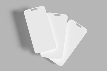 App Screen Mockup Your Design Blank