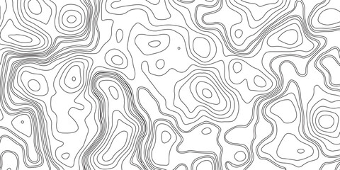 Abstract vector topography map background with wavy contour lines, geometric grid, and mountain relief for hiking, navigation, and cartography design .