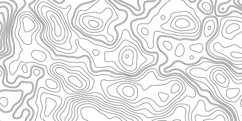 Abstract vector topography map background with wavy contour lines, geometric grid, and mountain relief for hiking, navigation, and cartography design .