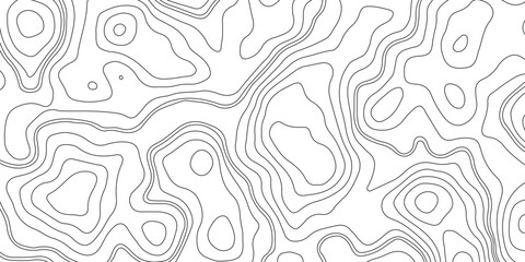 Abstract vector topography map background with wavy contour lines, geometric grid, and mountain relief for hiking, navigation, and cartography design .