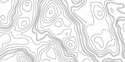 Abstract vector topography map background with wavy contour lines, geometric grid, and mountain relief for hiking, navigation, and cartography design .