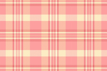 Classic plaid pattern in soft pinks and creams. A versatile, timeless textile design ideal for backgrounds, fabrics, and modern countrystyle projects.