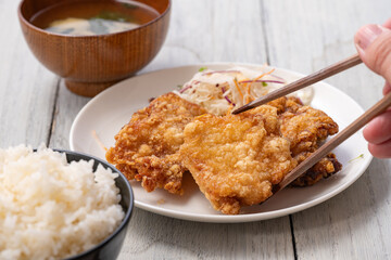 美味しそうな唐揚げ