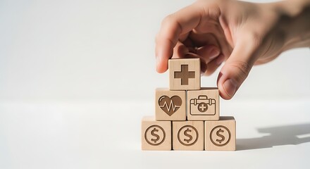 Medical and Financial Investment Concept