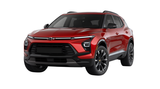 Experience the thrill of the road with this stunning red SUV, designed for modern adventures