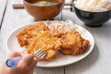 美味しそうな唐揚げ