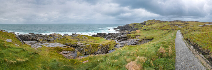 Panorama Landschaft am Malin Head in Irland