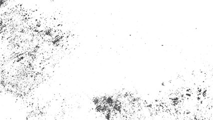 Grunge Splattered Vector Texture.  dirt overlay or screen effect use for grunge background vintage style. 