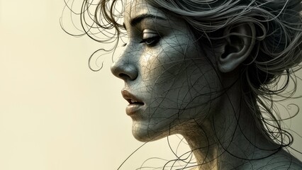 Artistic portrait scenes