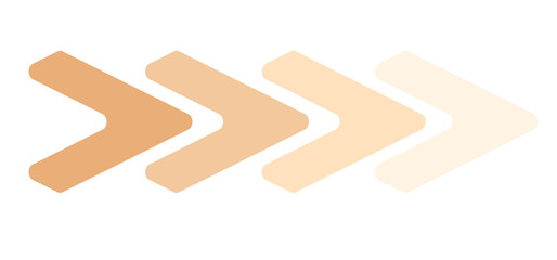 Pastel arrow icons gentle color arrow