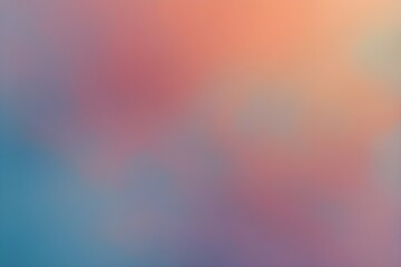 Obraz premium Peach Soft Gradient Abstract