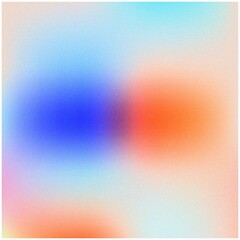 Abstract colorful grainy background. Mesh Soft mixing colors. Trendy Background minimalist Colorful fluid shapes for poster, banner, flyer and presentation.