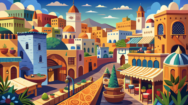 The medina of Fes in Morocco hums with narrow labyrinthine alleys, dazzling zellige mosaics, bustling souks filled with spices and textiles, a living tapestry of North Africa&rsquo;s enduring traditions.