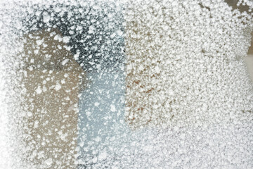 White snow texture and background