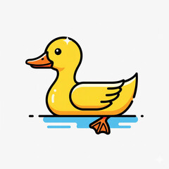 Obraz premium vektor of duck