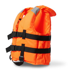 Life jacket isolated on transparent background. PNG