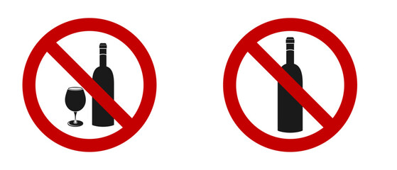 No Alcohol Signs