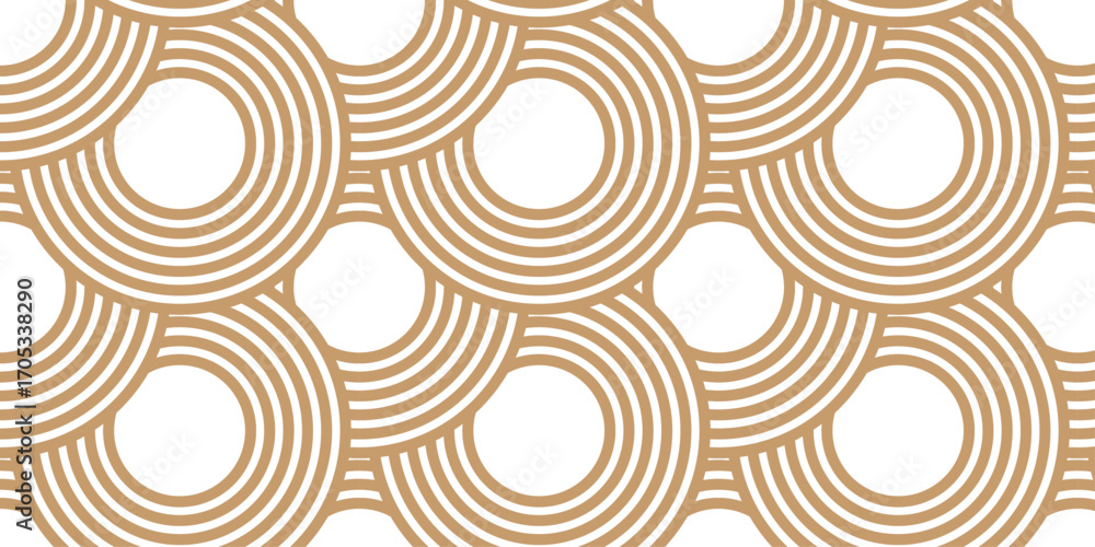 Poster abstract pattern with circles. seamless geometric swirl spiral pattern and abstract circle wave line