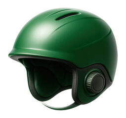 Fototapeta premium Green protective helmet with adjustable size dial