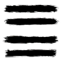 Four grunge distressed rectangles with rough edges and textured surfaces overlay elements