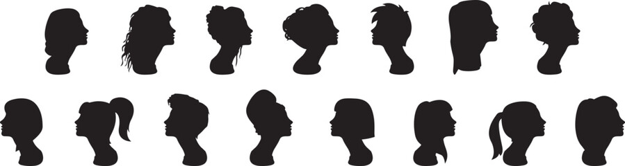 human face silhouette, profile face vector, head silhouette design, male female face outline, people head shadow, human head graphic, profile head logo, face shape template, human face art, silhouette
