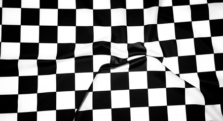 Obraz premium Checkered Flag Pattern Background.