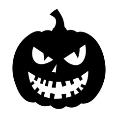 Halloween pumpkin silhouette Images